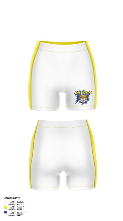 Womens Shorts, Wildcats Volleyball, Women's Volleyball, Teamtime, Team time, sublimation, custom sports apparel, team uniforms, spirit wear, spiritwear, sports uniforms, custom shirts, team store, custom team store, fundraiser sports, apparel fundraiser