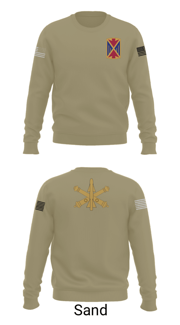 Crew Neck Sweatshirt, 10th Army Air and Missile Command, Army, Teamtime, Team time, sublimation, custom sports apparel, team uniforms, spirit wear, spiritwear, sports uniforms, custom shirts, team store, custom team store, fundraiser sports, apparel fundraiser