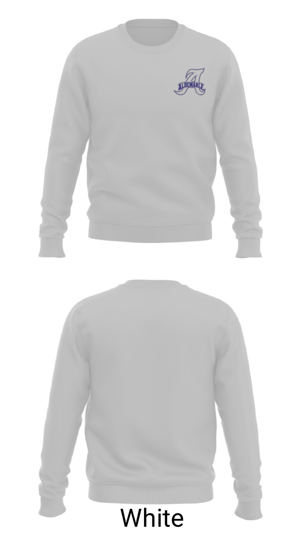 Crew Neck Sweatshirt, Albemarle Youth Football, Football, Teamtime, Team time, sublimation, custom sports apparel, team uniforms, spirit wear, spiritwear, sports uniforms, custom shirts, team store, custom team store, fundraiser sports, apparel fundraiser