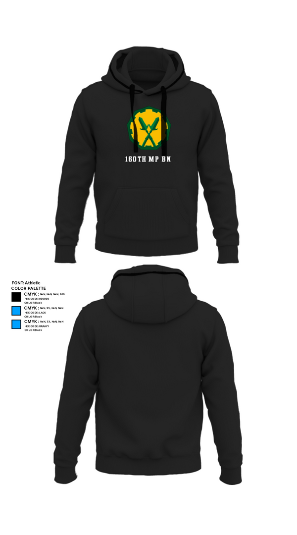 Hoodie, 160th mp bn, Army, Teamtime, Team time, sublimation, custom sports apparel, team uniforms, spirit wear, spiritwear, sports uniforms, custom shirts, team store, custom team store, fundraiser sports, apparel fundraiser