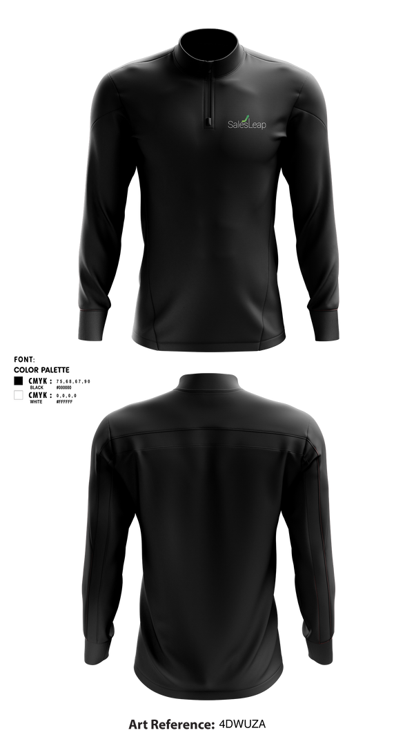 Quarter Zip Jacket, SalesLeap, , Teamtime, Team time, sublimation, custom sports apparel, team uniforms, spirit wear, spiritwear, sports uniforms, custom shirts, team store, custom team store, fundraiser sports, apparel fundraiser