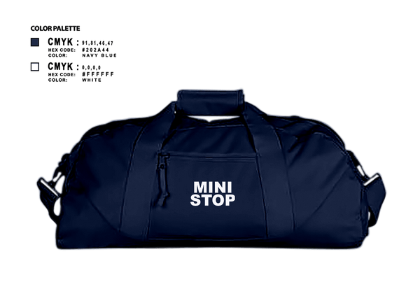 Duffle Bag, Mini stop, , Teamtime, Team time, sublimation, custom sports apparel, team uniforms, spirit wear, spiritwear, sports uniforms, custom shirts, team store, custom team store, fundraiser sports, apparel fundraiser