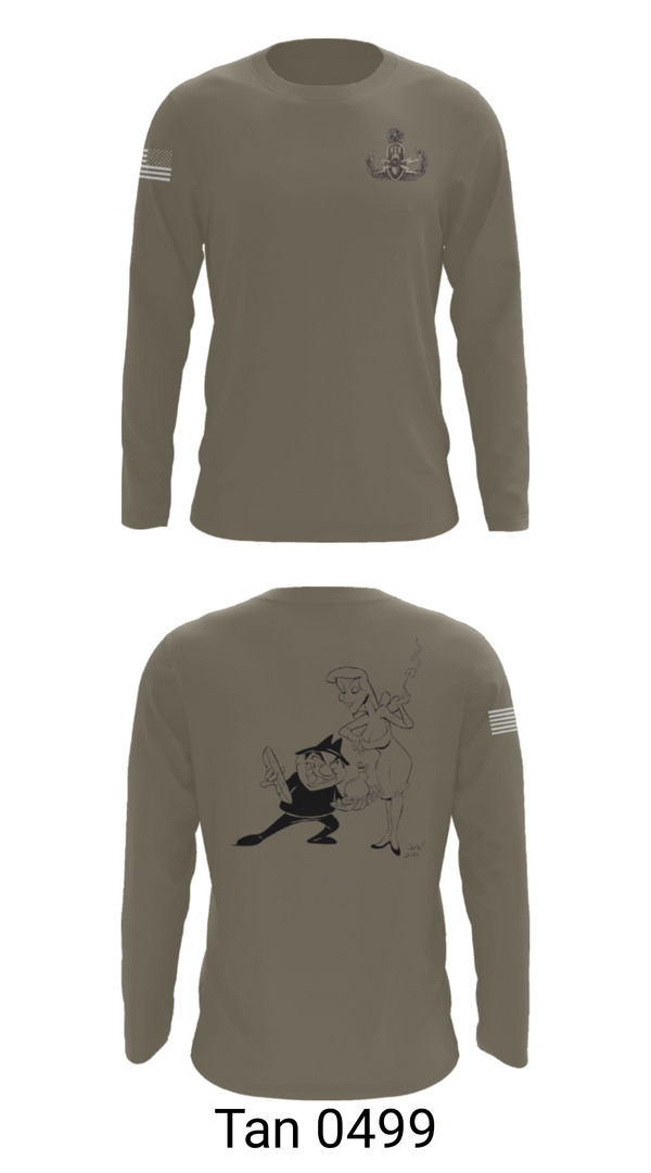 Long Sleeve Performance Shirt, 18th EOD Det, Army, Teamtime, Team time, sublimation, custom sports apparel, team uniforms, spirit wear, spiritwear, sports uniforms, custom shirts, team store, custom team store, fundraiser sports, apparel fundraiser