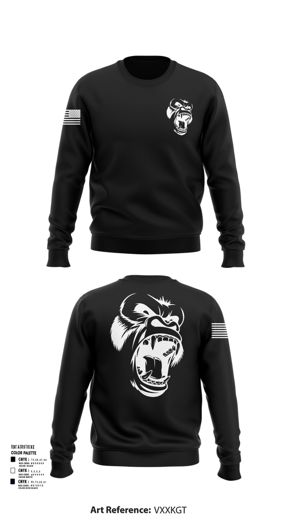 Crew Neck Sweatshirt, USS CARL VINSON, , Teamtime, Team time, sublimation, custom sports apparel, team uniforms, spirit wear, spiritwear, sports uniforms, custom shirts, team store, custom team store, fundraiser sports, apparel fundraiser