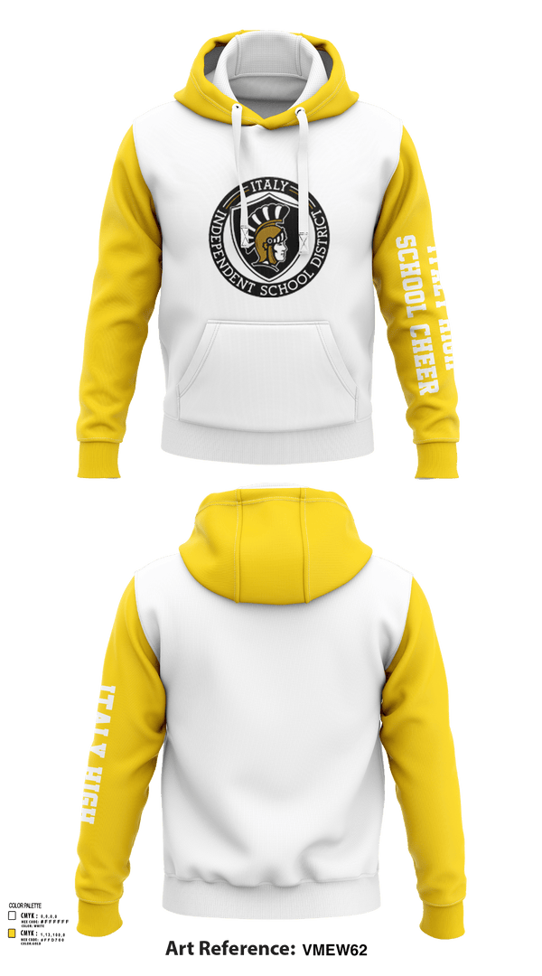 Hoodie, Italy High School Cheer, Cheer, Teamtime, Team time, sublimation, custom sports apparel, team uniforms, spirit wear, spiritwear, sports uniforms, custom shirts, team store, custom team store, fundraiser sports, apparel fundraiser