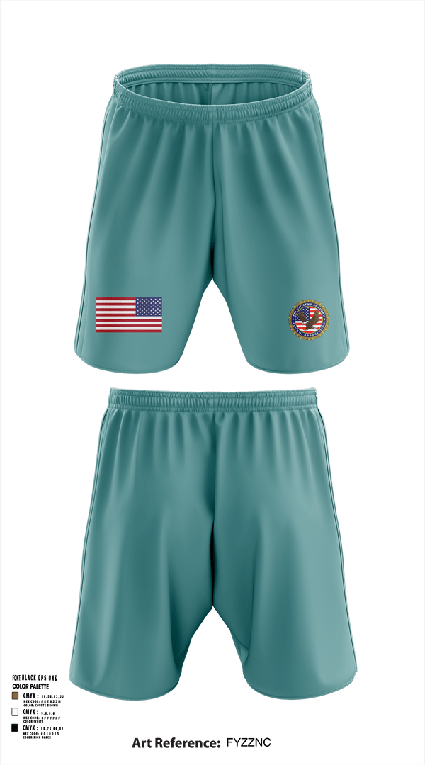 Athletic Shorts With Pockets, FBI Citizens Academy, , Teamtime, Team time, sublimation, custom sports apparel, team uniforms, spirit wear, spiritwear, sports uniforms, custom shirts, team store, custom team store, fundraiser sports, apparel fundraiser