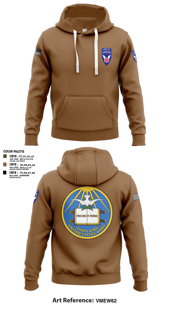 Hoodie, 11th Infantry Division (ABN), Army, Teamtime, Team time, sublimation, custom sports apparel, team uniforms, spirit wear, spiritwear, sports uniforms, custom shirts, team store, custom team store, fundraiser sports, apparel fundraiser