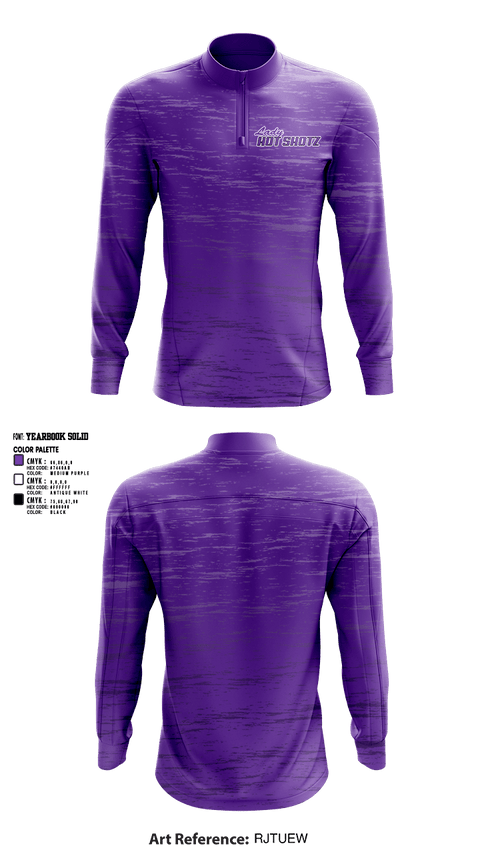Quarter Zip Jacket, Lady Hot Shotz, Women's Basketball, Teamtime, Team time, sublimation, custom sports apparel, team uniforms, spirit wear, spiritwear, sports uniforms, custom shirts, team store, custom team store, fundraiser sports, apparel fundraiser