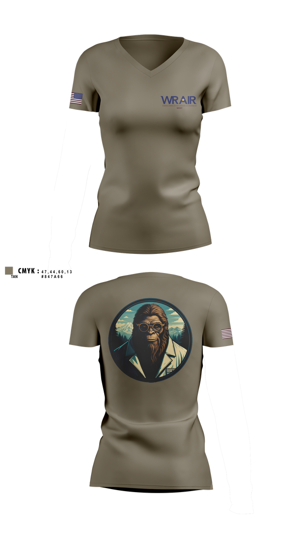 Womens Short Sleeve Vneck Shirt, Walter Reed Army Institute of Research - West, , Teamtime, Team time, sublimation, custom sports apparel, team uniforms, spirit wear, spiritwear, sports uniforms, custom shirts, team store, custom team store, fundraiser sports, apparel fundraiser