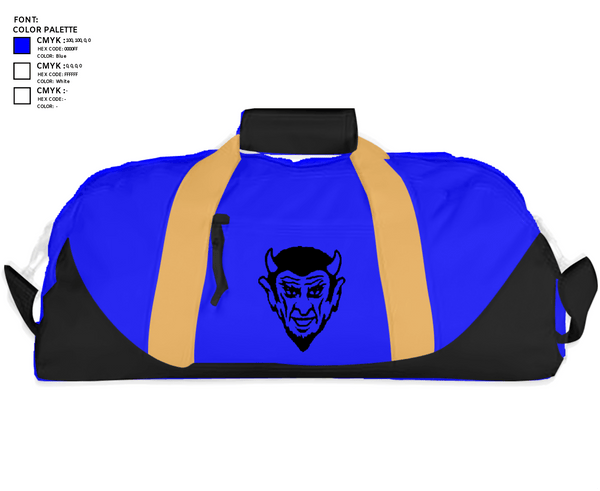 Duffle Bag, Quincy Senior High School Track, Track & Field, Teamtime, Team time, sublimation, custom sports apparel, team uniforms, spirit wear, spiritwear, sports uniforms, custom shirts, team store, custom team store, fundraiser sports, apparel fundraiser