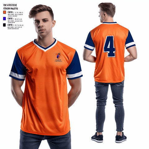 Short Sleeve Performance Shirt, Vernon Middle School Football, Football, Teamtime, Team time, sublimation, custom sports apparel, team uniforms, spirit wear, spiritwear, sports uniforms, custom shirts, team store, custom team store, fundraiser sports, apparel fundraiser
