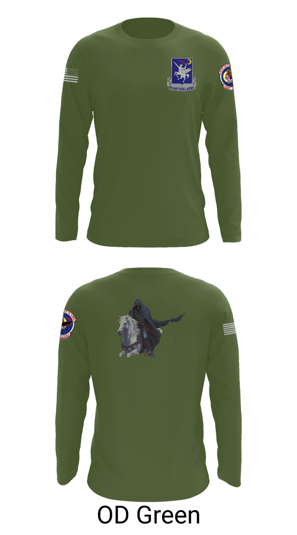Long Sleeve Performance Shirt, 160th SOAR (A), , Teamtime, Team time, sublimation, custom sports apparel, team uniforms, spirit wear, spiritwear, sports uniforms, custom shirts, team store, custom team store, fundraiser sports, apparel fundraiser