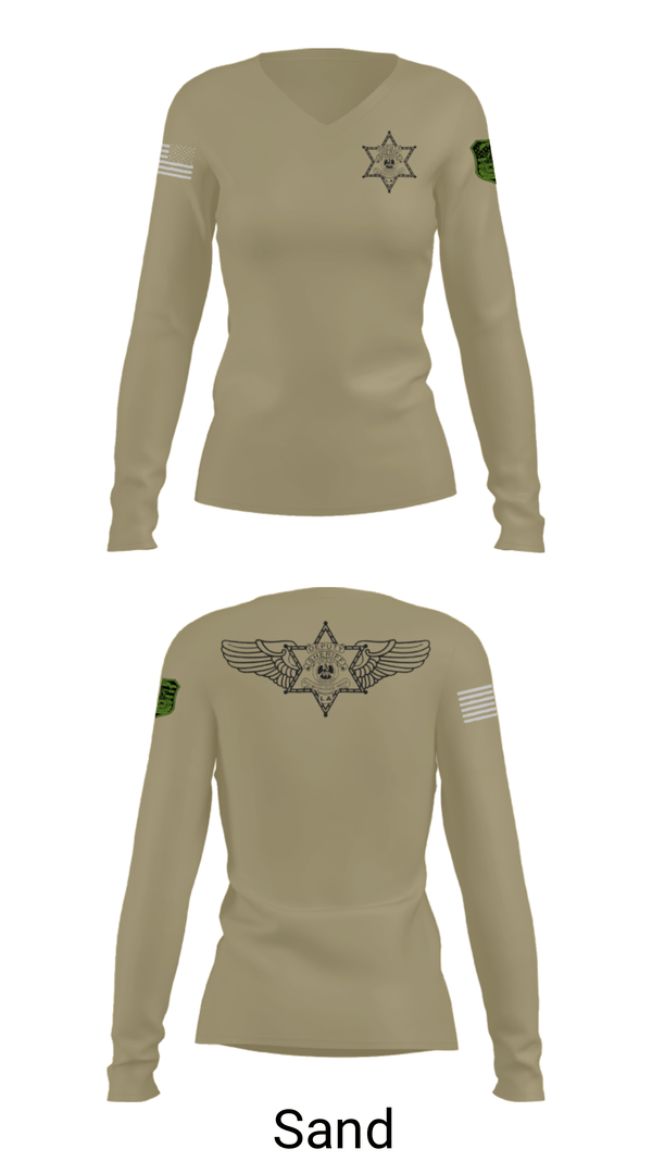 Womens Long Sleeve Vneck Shirt, Air Support, , Teamtime, Team time, sublimation, custom sports apparel, team uniforms, spirit wear, spiritwear, sports uniforms, custom shirts, team store, custom team store, fundraiser sports, apparel fundraiser