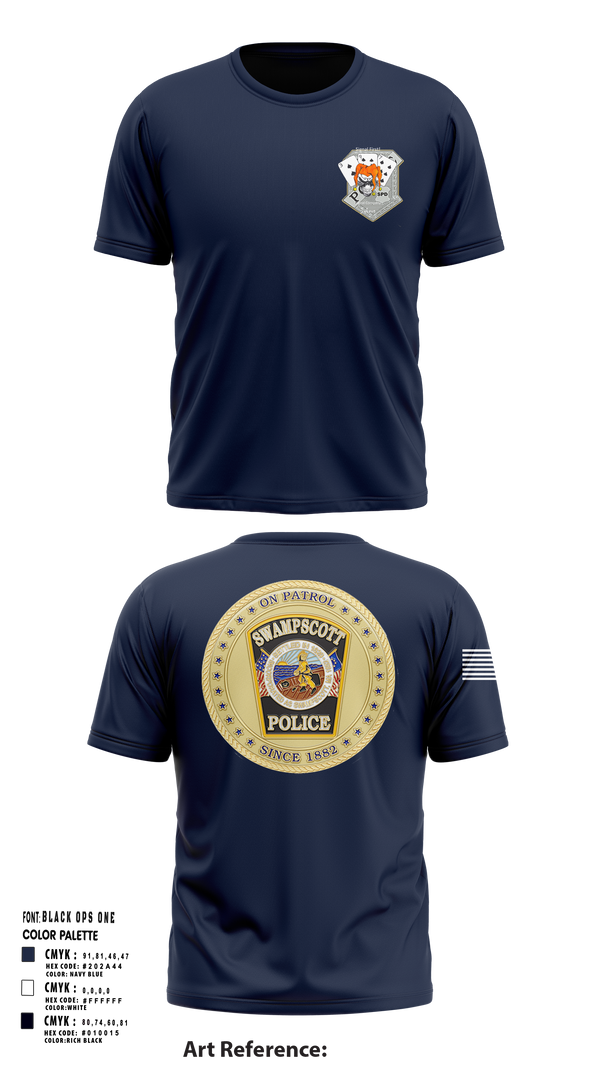 Short Sleeve Performance Shirt, Swampscott Police, Police, Teamtime, Team time, sublimation, custom sports apparel, team uniforms, spirit wear, spiritwear, sports uniforms, custom shirts, team store, custom team store, fundraiser sports, apparel fundraiser