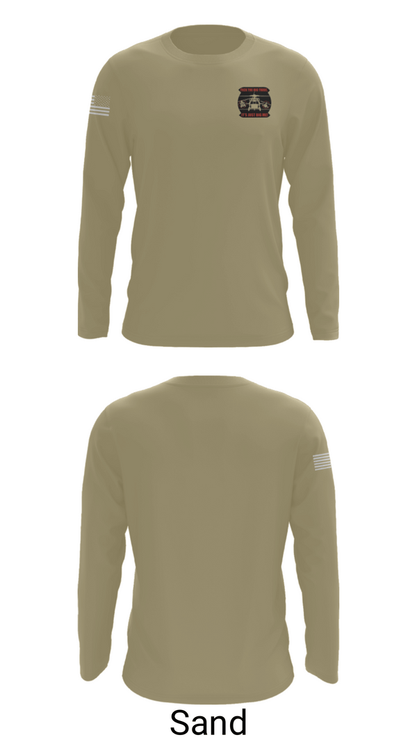Long Sleeve Performance Shirt, 24-922, Army, Teamtime, Team time, sublimation, custom sports apparel, team uniforms, spirit wear, spiritwear, sports uniforms, custom shirts, team store, custom team store, fundraiser sports, apparel fundraiser