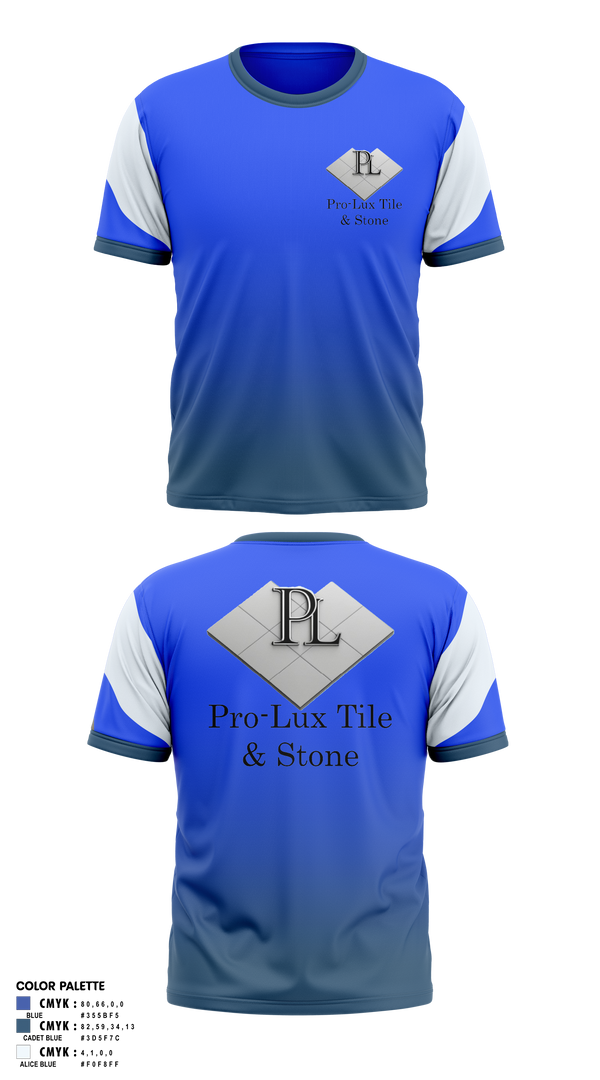 Short Sleeve Performance Shirt, Pro-Lux Tile & Stone, , Teamtime, Team time, sublimation, custom sports apparel, team uniforms, spirit wear, spiritwear, sports uniforms, custom shirts, team store, custom team store, fundraiser sports, apparel fundraiser