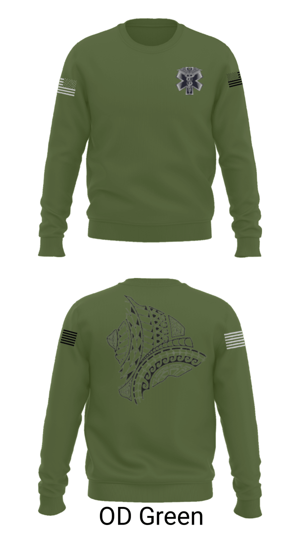 Crew Neck Sweatshirt, MEDICS, National Guard, Teamtime, Team time, sublimation, custom sports apparel, team uniforms, spirit wear, spiritwear, sports uniforms, custom shirts, team store, custom team store, fundraiser sports, apparel fundraiser