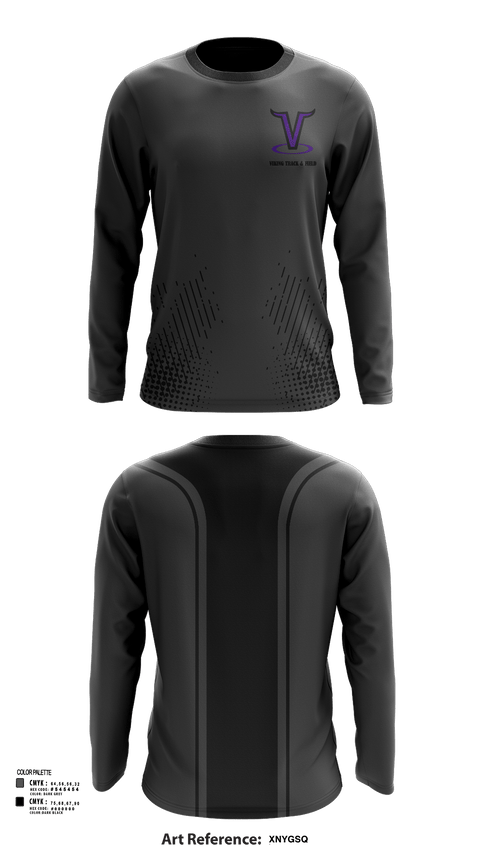 Long Sleeve Performance Shirt, Niles North High School Track and Field, Track & Field, Teamtime, Team time, sublimation, custom sports apparel, team uniforms, spirit wear, spiritwear, sports uniforms, custom shirts, team store, custom team store, fundraiser sports, apparel fundraiser