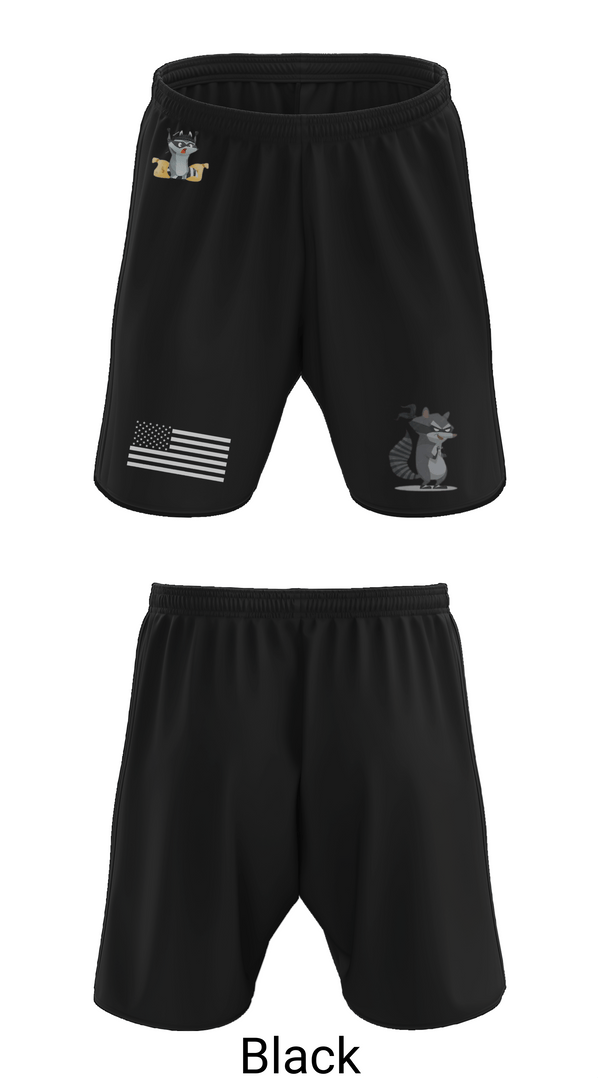 Athletic Shorts With Pockets, 2-2 B Co., Army, Teamtime, Team time, sublimation, custom sports apparel, team uniforms, spirit wear, spiritwear, sports uniforms, custom shirts, team store, custom team store, fundraiser sports, apparel fundraiser