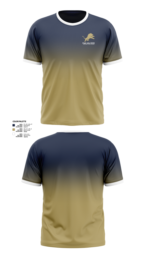 Short Sleeve Shooting Shirt, Pope John XXIII Regional High School Basketball, Men's Basketball, Teamtime, Team time, sublimation, custom sports apparel, team uniforms, spirit wear, spiritwear, sports uniforms, custom shirts, team store, custom team store, fundraiser sports, apparel fundraiser