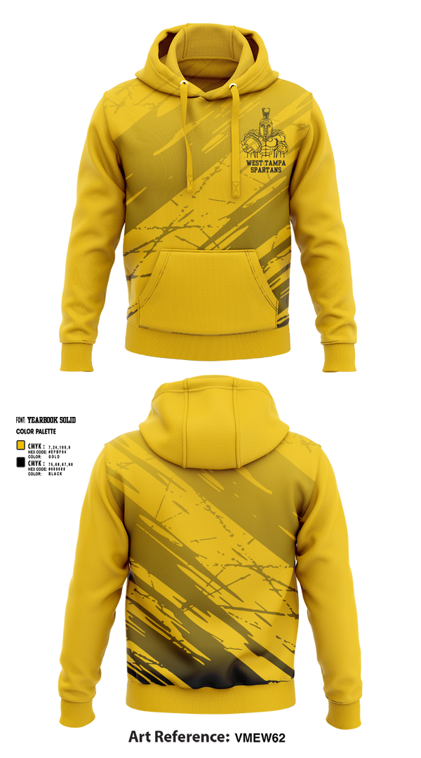 Hoodie, West Tampa spartans, , Teamtime, Team time, sublimation, custom sports apparel, team uniforms, spirit wear, spiritwear, sports uniforms, custom shirts, team store, custom team store, fundraiser sports, apparel fundraiser