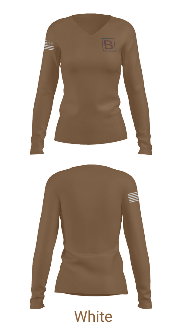 Womens Long Sleeve Vneck Shirt, Big bacon, , Teamtime, Team time, sublimation, custom sports apparel, team uniforms, spirit wear, spiritwear, sports uniforms, custom shirts, team store, custom team store, fundraiser sports, apparel fundraiser