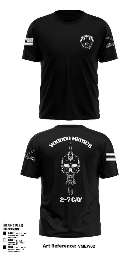 Old School Cotton Feel Shirt, Med platoon, HHC, 2-7 CAV, 3ABCT, 1CD, Army, Teamtime, Team time, sublimation, custom sports apparel, team uniforms, spirit wear, spiritwear, sports uniforms, custom shirts, team store, custom team store, fundraiser sports, apparel fundraiser