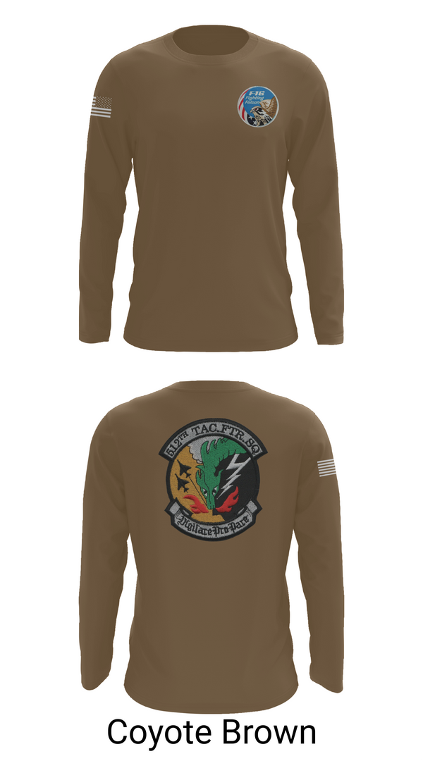 Long Sleeve Performance Shirt, 512th Dragons, , Teamtime, Team time, sublimation, custom sports apparel, team uniforms, spirit wear, spiritwear, sports uniforms, custom shirts, team store, custom team store, fundraiser sports, apparel fundraiser