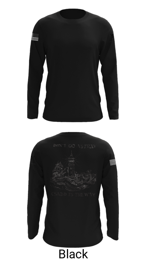 Long Sleeve Performance Shirt, JBPHH CSADD, Navy, Teamtime, Team time, sublimation, custom sports apparel, team uniforms, spirit wear, spiritwear, sports uniforms, custom shirts, team store, custom team store, fundraiser sports, apparel fundraiser
