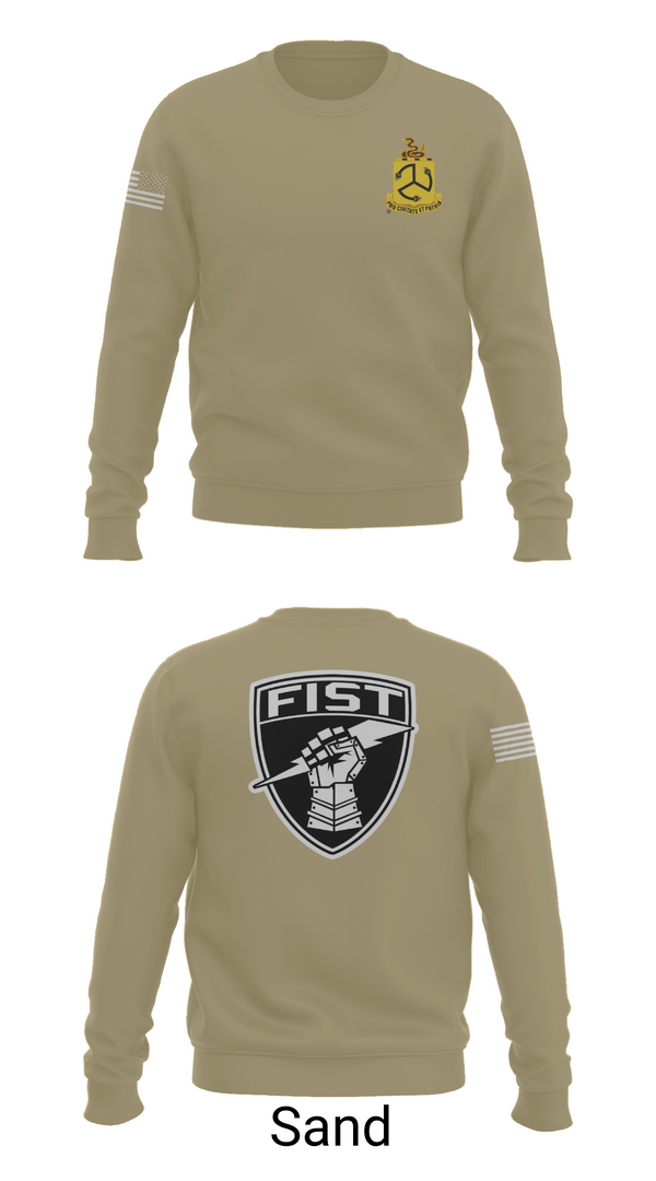 Crew Neck Sweatshirt, 1-200 Infantry, National Guard, Teamtime, Team time, sublimation, custom sports apparel, team uniforms, spirit wear, spiritwear, sports uniforms, custom shirts, team store, custom team store, fundraiser sports, apparel fundraiser