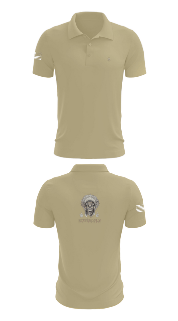 Short Sleeve Performance Polo, 1/149th BCO INF REG 3rd PLT, Army, Teamtime, Team time, sublimation, custom sports apparel, team uniforms, spirit wear, spiritwear, sports uniforms, custom shirts, team store, custom team store, fundraiser sports, apparel fundraiser