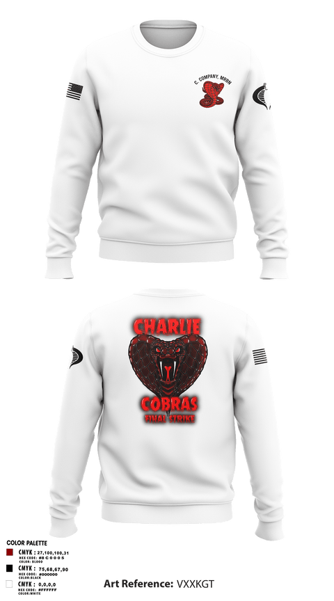 Crew Neck Sweatshirt, C. Company, MRBn, Army, Teamtime, Team time, sublimation, custom sports apparel, team uniforms, spirit wear, spiritwear, sports uniforms, custom shirts, team store, custom team store, fundraiser sports, apparel fundraiser