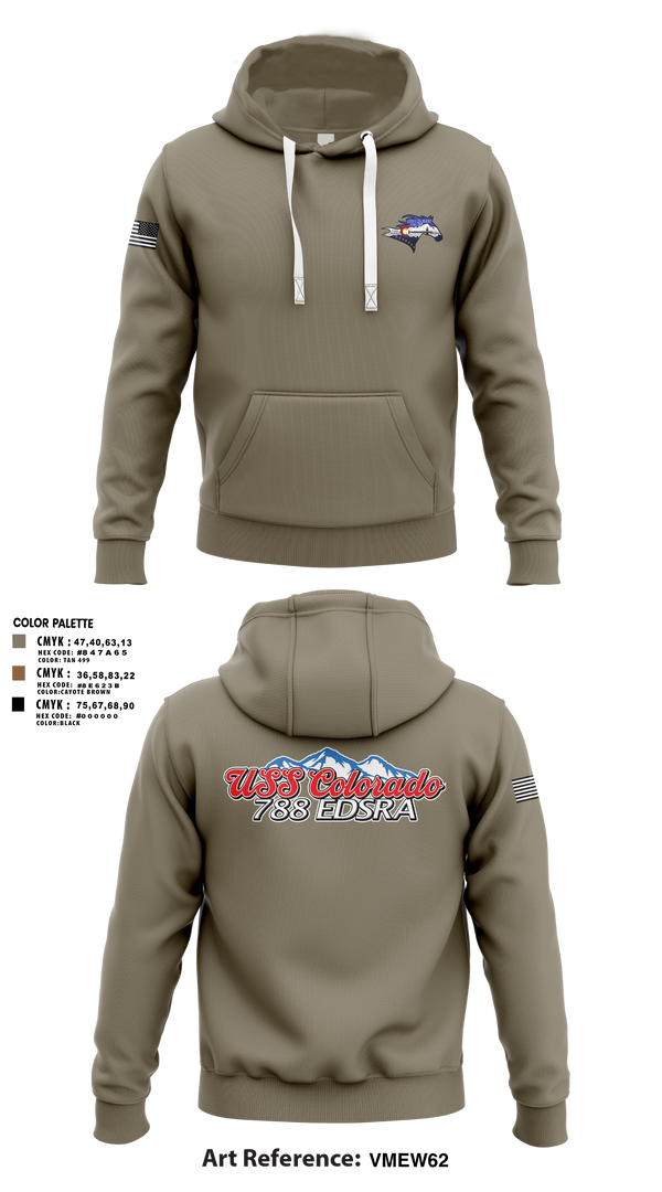 Hoodie, USS Colorado, Navy, Teamtime, Team time, sublimation, custom sports apparel, team uniforms, spirit wear, spiritwear, sports uniforms, custom shirts, team store, custom team store, fundraiser sports, apparel fundraiser