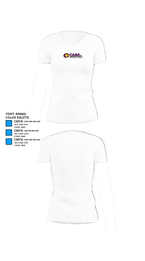 Womens Short Sleeve Vneck Shirt, Caro High School Volleyball, Women's Volleyball, Teamtime, Team time, sublimation, custom sports apparel, team uniforms, spirit wear, spiritwear, sports uniforms, custom shirts, team store, custom team store, fundraiser sports, apparel fundraiser