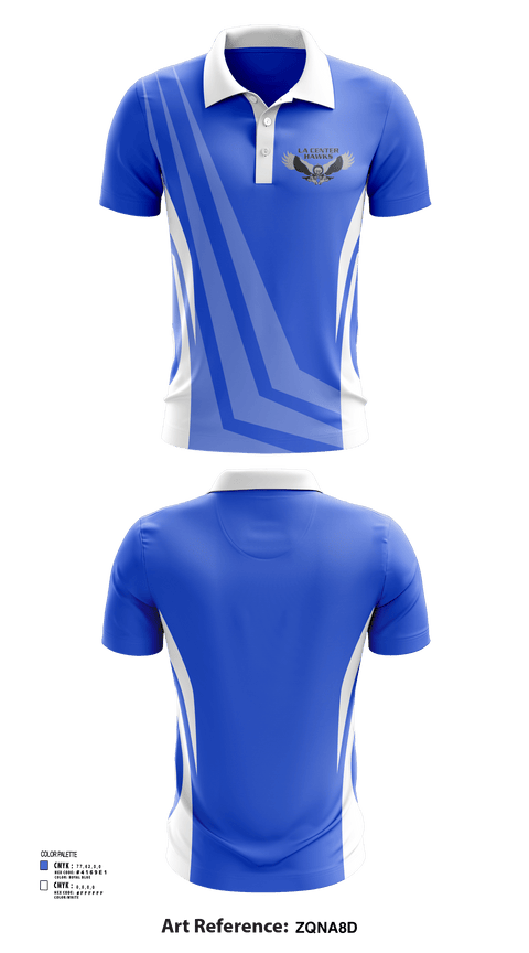 Short Sleeve Performance Polo, La Center Middle School Volleyball, Women's Volleyball, Teamtime, Team time, sublimation, custom sports apparel, team uniforms, spirit wear, spiritwear, sports uniforms, custom shirts, team store, custom team store, fundraiser sports, apparel fundraiser