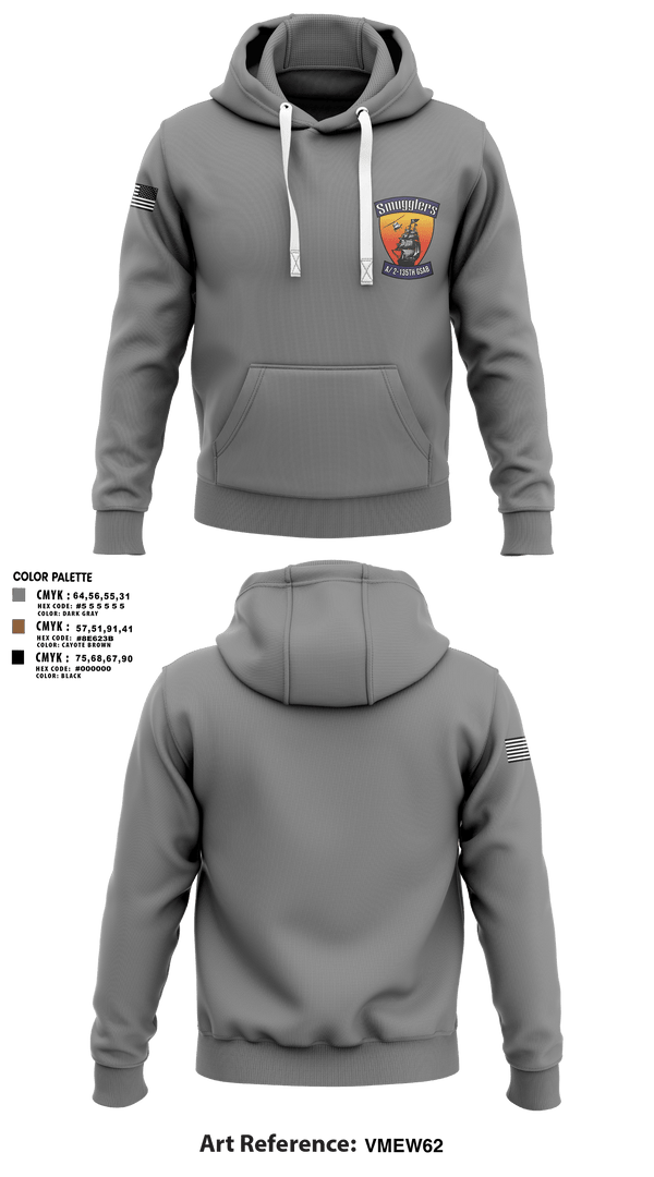 Hoodie, A/2135th GSAB “SMUGGLERS”, Army, Teamtime, Team time, sublimation, custom sports apparel, team uniforms, spirit wear, spiritwear, sports uniforms, custom shirts, team store, custom team store, fundraiser sports, apparel fundraiser