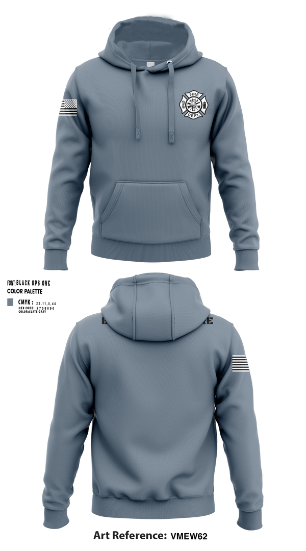 Hoodie, Ben Wheeler Fire, Fire Department, Teamtime, Team time, sublimation, custom sports apparel, team uniforms, spirit wear, spiritwear, sports uniforms, custom shirts, team store, custom team store, fundraiser sports, apparel fundraiser