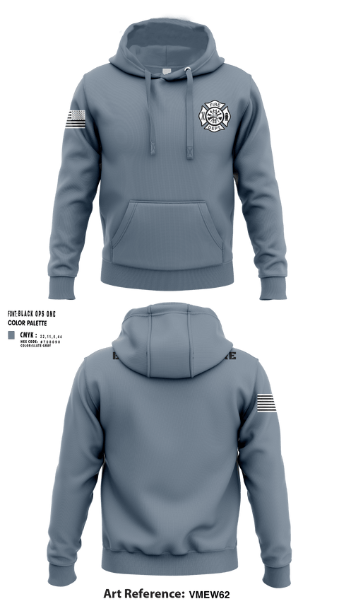 Hoodie, Ben Wheeler Fire, Fire Department, Teamtime, Team time, sublimation, custom sports apparel, team uniforms, spirit wear, spiritwear, sports uniforms, custom shirts, team store, custom team store, fundraiser sports, apparel fundraiser