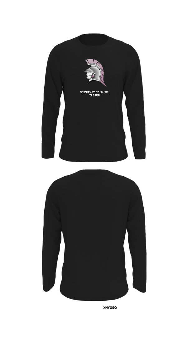 Long Sleeve Performance Shirt, Southeast of Saline Trojans, Cross Country, Teamtime, Team time, sublimation, custom sports apparel, team uniforms, spirit wear, spiritwear, sports uniforms, custom shirts, team store, custom team store, fundraiser sports, apparel fundraiser