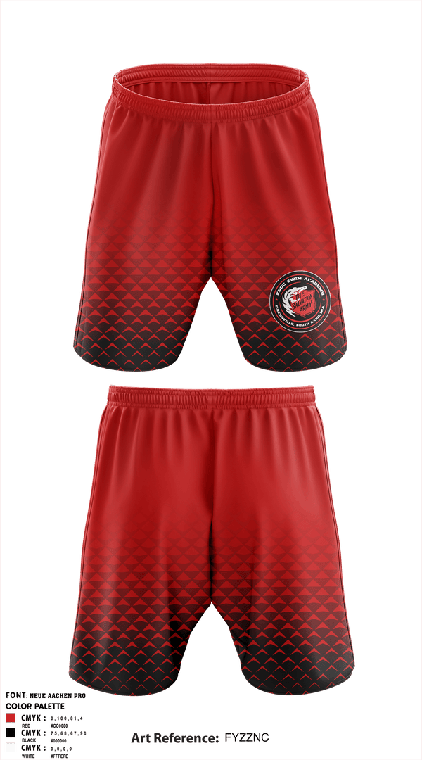 Athletic Shorts With Pockets, Kroc Swim Academy, Swimming, Teamtime, Team time, sublimation, custom sports apparel, team uniforms, spirit wear, spiritwear, sports uniforms, custom shirts, team store, custom team store, fundraiser sports, apparel fundraiser