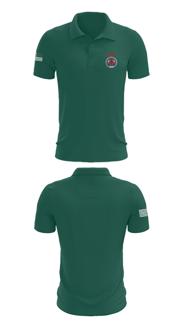 Short Sleeve Performance Polo, Pershing, Army, Teamtime, Team time, sublimation, custom sports apparel, team uniforms, spirit wear, spiritwear, sports uniforms, custom shirts, team store, custom team store, fundraiser sports, apparel fundraiser