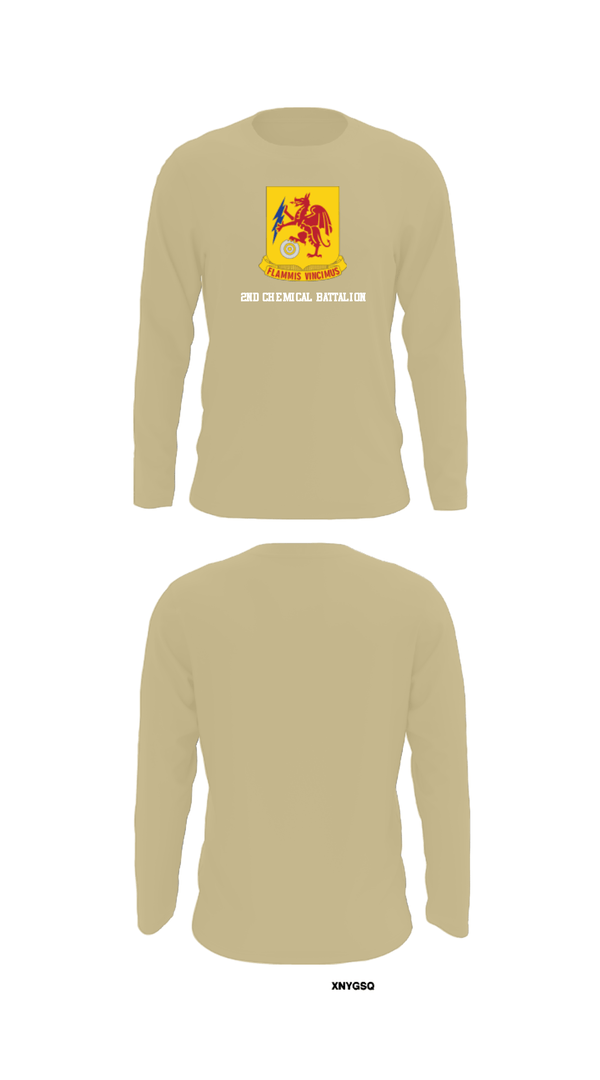 Long Sleeve Performance Shirt, 2nd Chemical Battalion, Army, Teamtime, Team time, sublimation, custom sports apparel, team uniforms, spirit wear, spiritwear, sports uniforms, custom shirts, team store, custom team store, fundraiser sports, apparel fundraiser