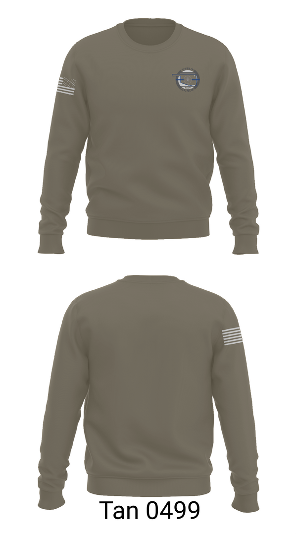 Crew Neck Sweatshirt, Salina Police Department, Police, Teamtime, Team time, sublimation, custom sports apparel, team uniforms, spirit wear, spiritwear, sports uniforms, custom shirts, team store, custom team store, fundraiser sports, apparel fundraiser