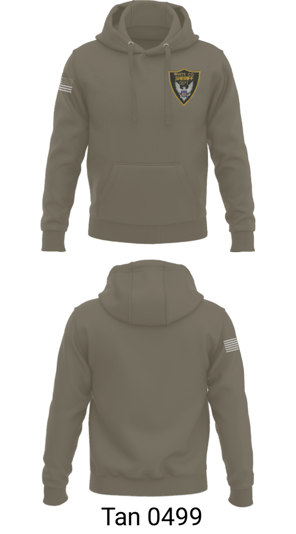 Hoodie, White County Sheriff's Office, Police, Teamtime, Team time, sublimation, custom sports apparel, team uniforms, spirit wear, spiritwear, sports uniforms, custom shirts, team store, custom team store, fundraiser sports, apparel fundraiser