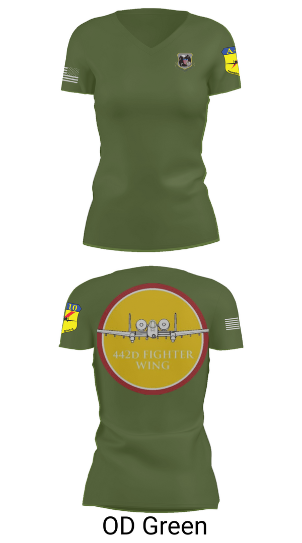 Womens Short Sleeve Vneck Shirt, 442D FW, , Teamtime, Team time, sublimation, custom sports apparel, team uniforms, spirit wear, spiritwear, sports uniforms, custom shirts, team store, custom team store, fundraiser sports, apparel fundraiser