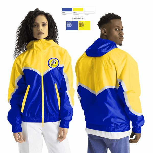 Windbreaker, Claysburg-Kimmel Senior High School Football, Football, Teamtime, Team time, sublimation, custom sports apparel, team uniforms, spirit wear, spiritwear, sports uniforms, custom shirts, team store, custom team store, fundraiser sports, apparel fundraiser