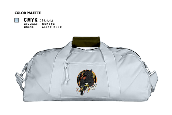 Duffle Bag, HHC/1-214 GSAB Hellhounds, Army, Teamtime, Team time, sublimation, custom sports apparel, team uniforms, spirit wear, spiritwear, sports uniforms, custom shirts, team store, custom team store, fundraiser sports, apparel fundraiser