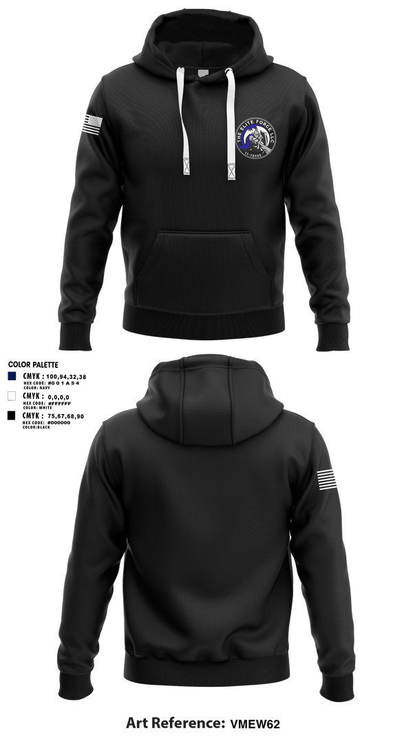 Hoodie, The Elite Force Llc, Police, Teamtime, Team time, sublimation, custom sports apparel, team uniforms, spirit wear, spiritwear, sports uniforms, custom shirts, team store, custom team store, fundraiser sports, apparel fundraiser