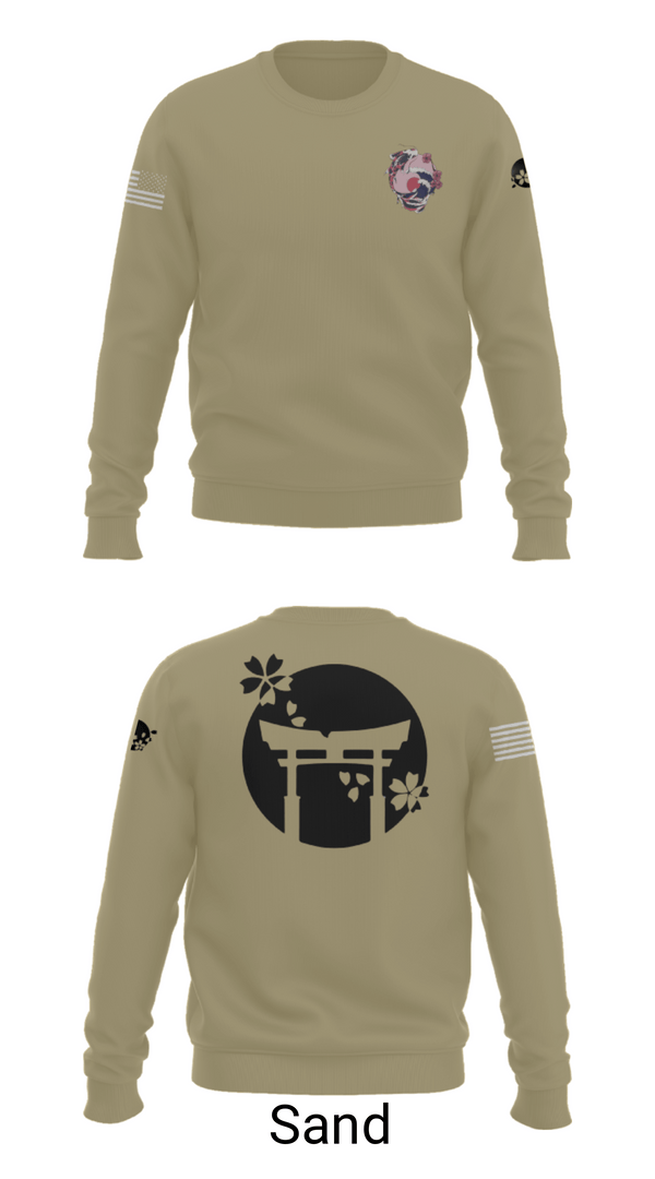 Crew Neck Sweatshirt, DSU, Marines, Teamtime, Team time, sublimation, custom sports apparel, team uniforms, spirit wear, spiritwear, sports uniforms, custom shirts, team store, custom team store, fundraiser sports, apparel fundraiser
