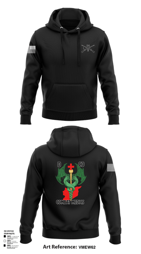 Hoodie, D-co 1-114th, Army, Teamtime, Team time, sublimation, custom sports apparel, team uniforms, spirit wear, spiritwear, sports uniforms, custom shirts, team store, custom team store, fundraiser sports, apparel fundraiser